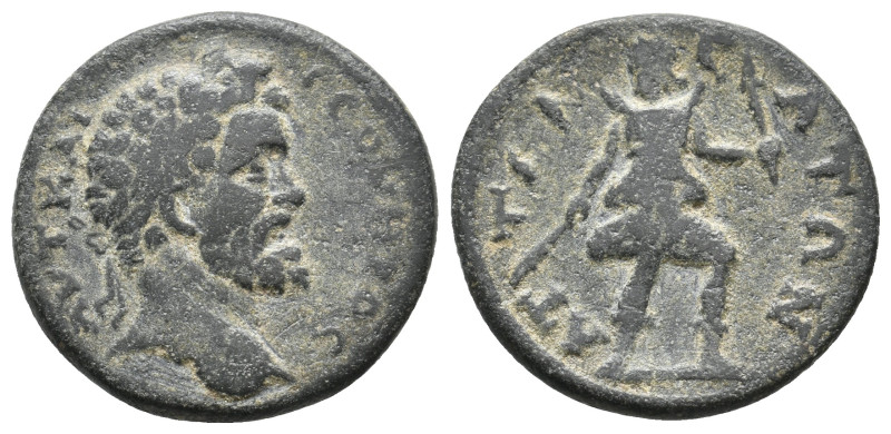 LYDIA. Attalea. Septimius Severus (193-211). Ae.
6.3 Gr. 23.8 mm.