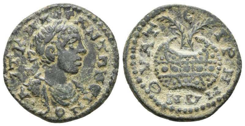 LYDIA. Thyateira. Elagabalus (218-222). Ae.
6.09 Gr. 25.7 mm.