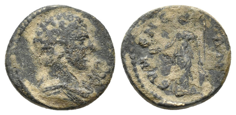 PHRYGIA. Eumenea. Pseudo-autonomous (2nd century). Ae.
2 Gr. 14.1 mm.