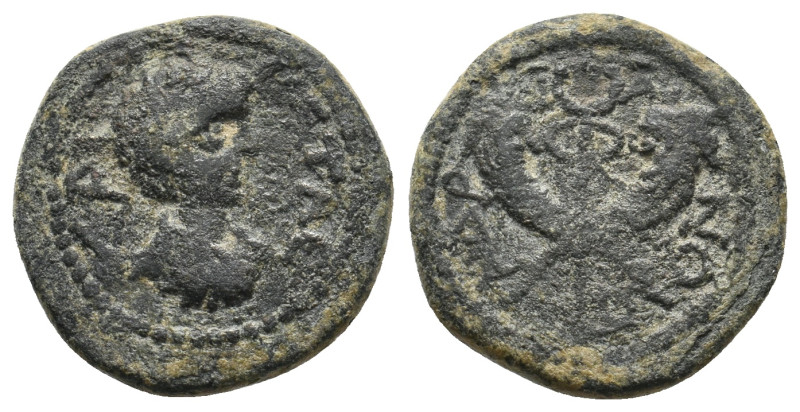 PHRYGIA. Hadrianopolis-Sebaste . Geta (198-211). Ae.
4.03 Gr. 18.9 mm.