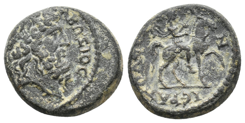 PHRYGIA. Hierapolis. Pseudo-autonomous (3rd century). Ae.
5.43 Gr. 19.7 mm.