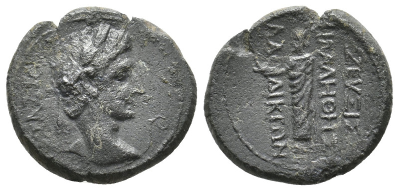 PHRYGIA. Laodicea. Claudius (50-54). Ae.
4.85 Gr. 20.3 mm.