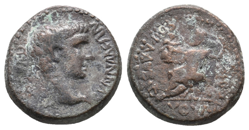 PHRYGIA. Synnada. Tiberius ? (14-37). Ae.
4.89 Gr. 17.6 mm.