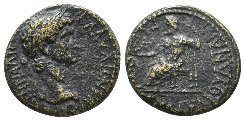 PHRYGIA. Synnada. Claudius (41-54). Ae.
4.85 Gr. 12 mm.