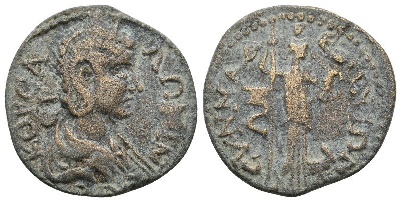 PHRYGIA. Synnada. Salonina (Augusta, 253-268). Ae.
8.71 Gr. 27 mm.