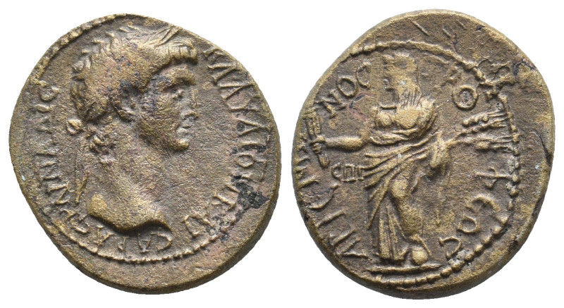 PHRYGIA. Synnada. Claudius (41-54). Ae.
5.25 Gr. 21.1 mm.