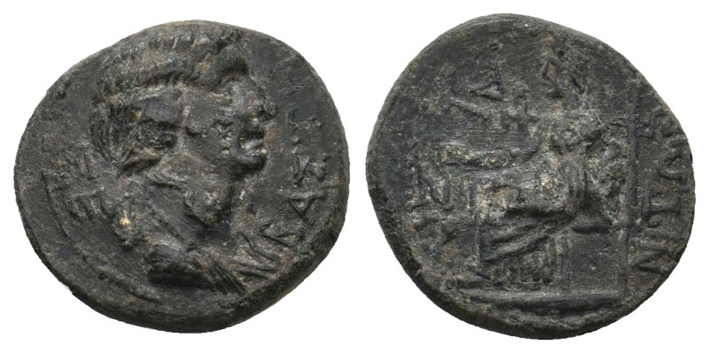 PHRYGIA. Aezanis. Agrippina II (Augusta, 50-59). Ae.
2.72 Gr. 16 mm.