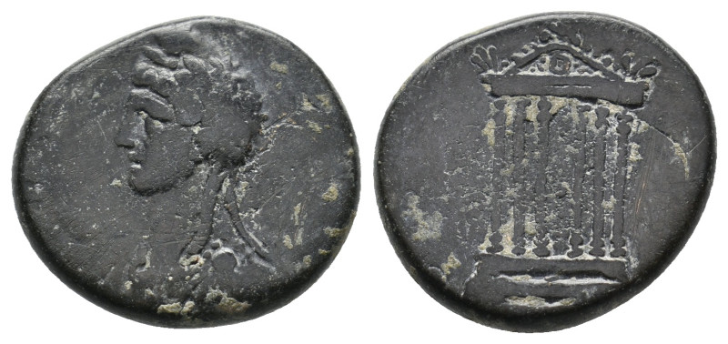 GALATIA. Koinon of Galatia. Pseudo-autonomous. Time of Galba (68-69). Ae.
6.31 ...