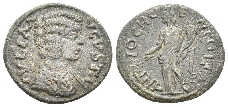 PISIDIA. Antioch. Julia Domna (Augusta, 193-217). Ae.
4.78 Gr. 23 mm.