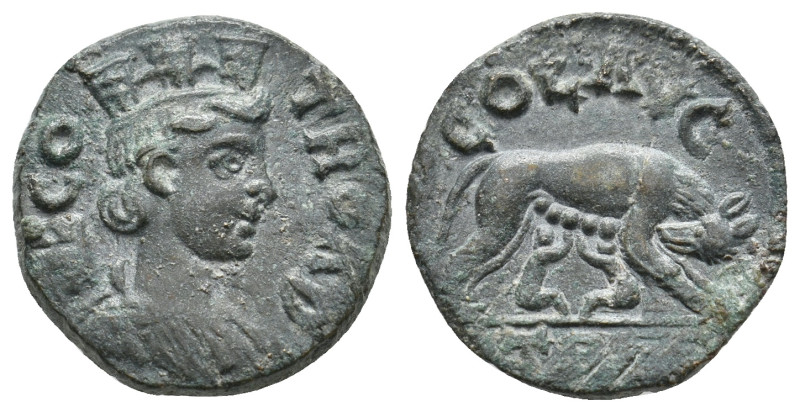 TROAS. Alexandria. Pseudo-autonomous. Ae .
5.16 Gr. 19.8 mm.