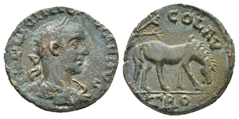 TROAS. Alexandria. Gallienus (253-268). Ae .
6.33 Gr. 19.8 mm.