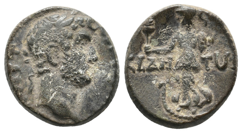 PAMPHYLIA. Side. Hadrian (117-138). Ae.
4.61 Gr. 18.3 mm.