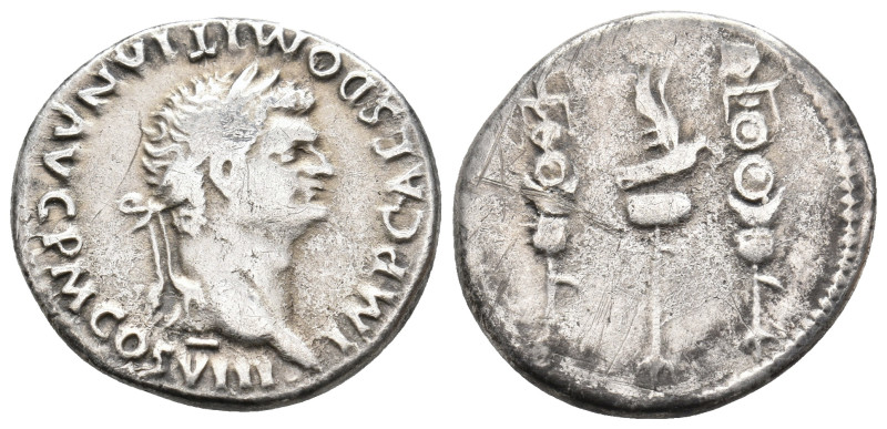 DOMITIAN (81-96). Cistophorus. Ephesus (or Rome for circulation in Asia Minor)....