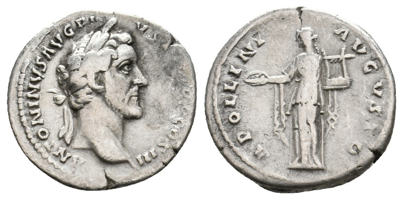 ANTONINUS PIUS (138-161). Denarius. Rome.
2.75 Gr. 17.7 mm.