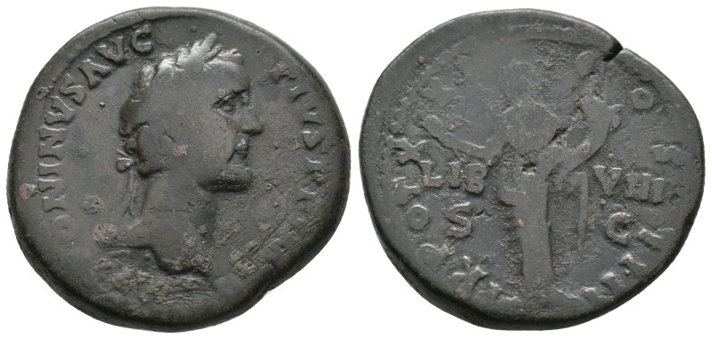 ANTONINUS PIUS (138-161). Sestertius. Rome.
22.8 Gr. 33.5 mm.