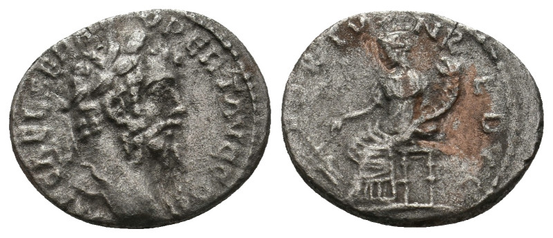 SEPTIMIUS SEVERUS (193-211). Denarius. Emesa.
2.47 Gr. 17.8 mm.