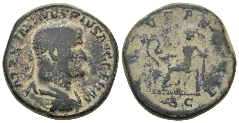 MAXIMINUS THRAX (235-238). Sestertius. Rome.
23.12 Gr. 31.3 mm.