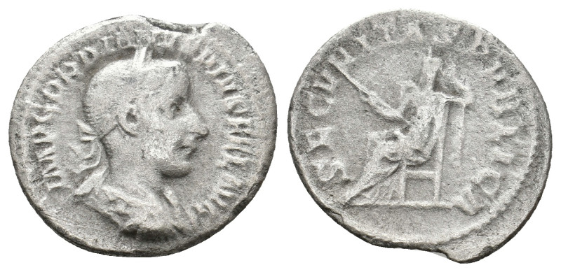 GORDIAN III (238-244). Denarius. Rome.
2.05 Gr. 20.1 mm.