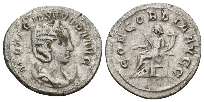 OTACILIA SEVERA (Augusta, 244-249). Antoninianus. Rome.
4.26 Gr. 23.7 mm.,