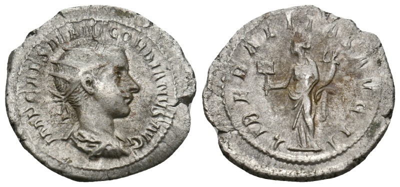 GORDIAN III (238-244). Antoninianus. Rome.
4.19 Gr.     25 mm.