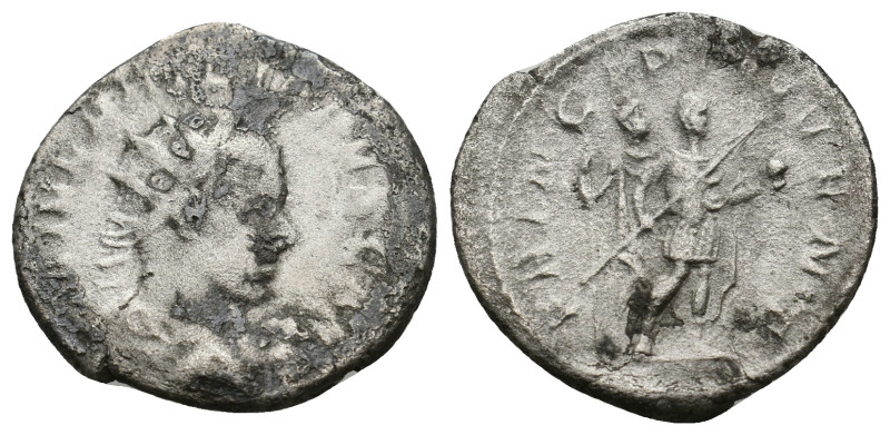 PHILIP II (Caesar, 244-247). Antoninianus. Rome.
3.21 Gr. 22.1 mm.