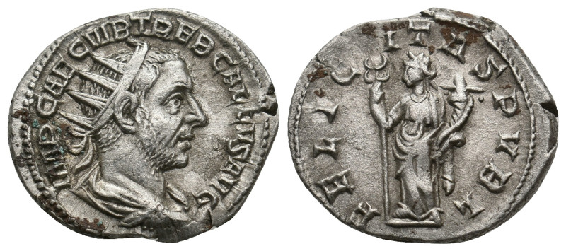 TREBONIANUS GALLUS (252-253). Antoninianus. Rome.
4.25 Gr. 22 mm.