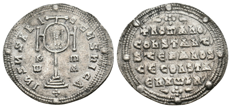 CONSTANTINE VII PORPHYROGENITUS with ROMANUS I, STEPHEN and CONSTANTINE (913-959...