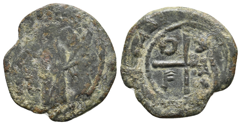 CRUSADERS. Antioch. Tancred (Regent, 1101-1103 & 1104-1112). Follis.
3.87 Gr. 2...