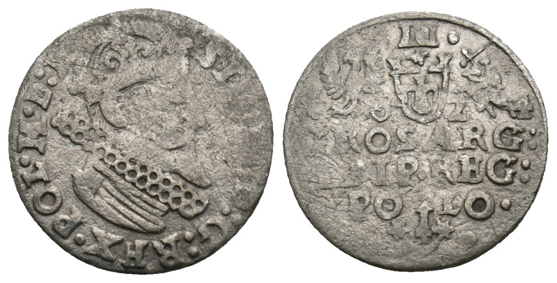 POLAND. Sigismund III Vasa (1587-1632). 3 Gröscher - Trojak (1592). Riga.
1.68 ...