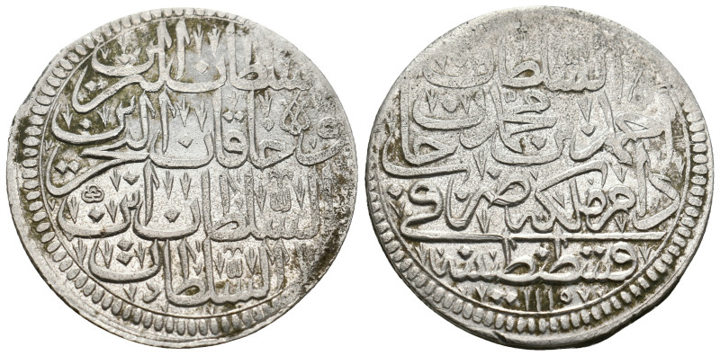 OTTOMAN EMPIRE. Kurush (Kuruş).
19.66 Gr. 37 mm.