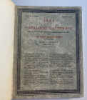 Baranowsky M. 3 Fixed price lists in 1 volume. Milano 1933 Roma 1934-35. Half Leather with gilt title on spine, (Original cover preserved). Seconda Pa...