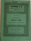 Glendining & Co., Catalogue of A Collection of English Coins The Property of James F. H. Checkley, deceased. 10th February 1965. 36pp, 9 b/w plates.