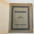 Hamburger L. Vierteltaler. Frankfurt 30 Juni 1924. Half Leather with gilt title on spine, pp. 40, lots 1013, 26 b/w plates. Good condition