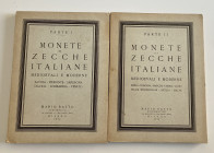 Ratto M. 2 Cataloghi. Monete di Zecche Italiane Medioevali e Moderne. I Parte – Savoia, Piemonte, Sardegna, Liguria, Lombardia, Veneto. Milano 20-21-2...