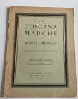 Ratto R. Fixed price list. XIX. Toscana Marche. Monete e Medaglie. Milano 1937. Softcover, pp.18, lots 690, 4 b/w plates. Good condition.