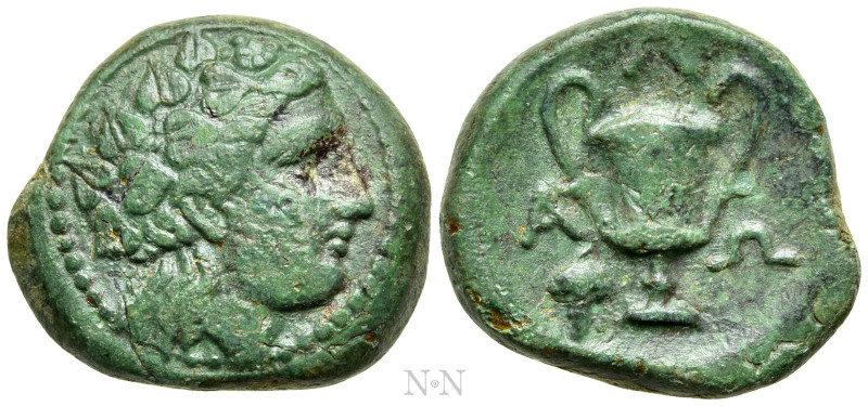 THRACE. Alopekonnesos. Ae (Late 4th century BC). 

Obv: Head of Maenad right, ...