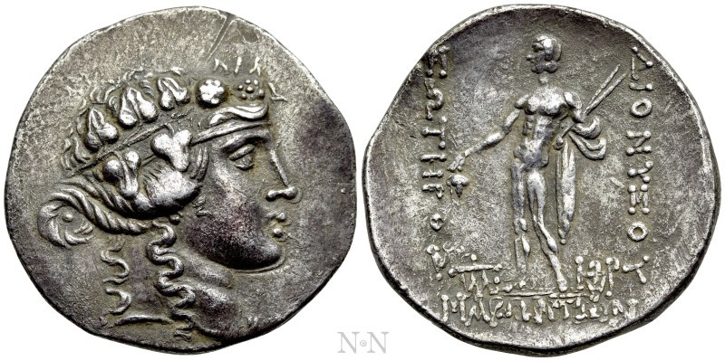 THRACE. Maroneia. Tetradrachm (Circa 189/8-49/5 BC). 

Obv: Wreathed head of D...