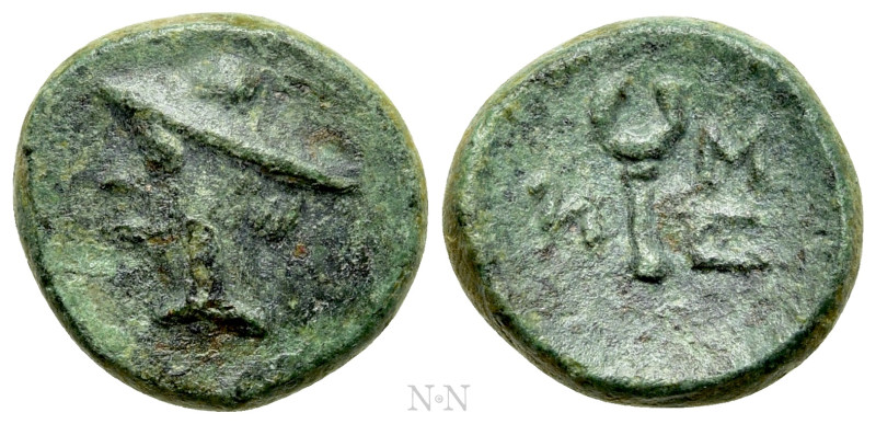 THRACE. Sestos. Ae (Early 3rd century BC). 

Obv: Head of Hermes left, wearing...