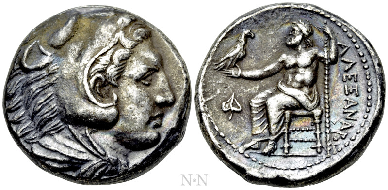 KINGS OF MACEDON. Alexander III 'the Great' (336-323 BC). Tetradrachm. Amphipoli...