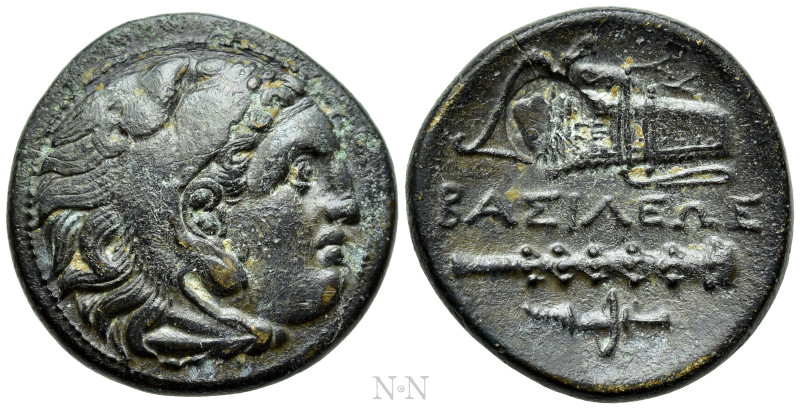 KINGS OF MACEDON. Alexander III 'the Great' (336-323 BC). Ae Unit. Uncertain min...