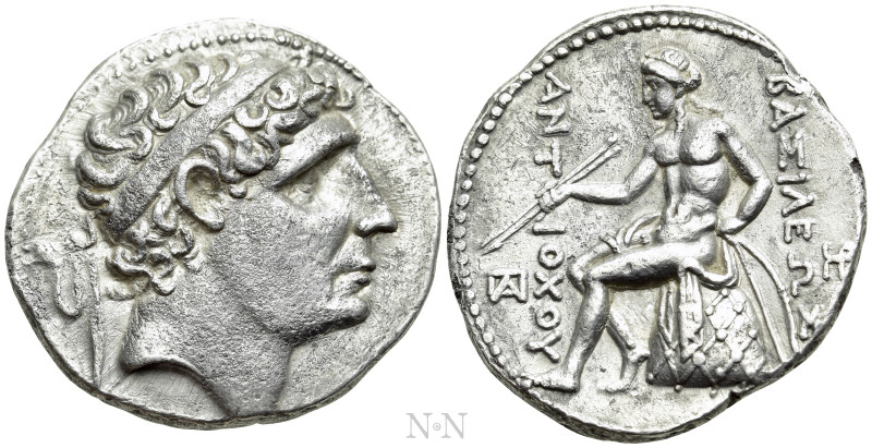 SELEUKID KINGDOM. Antiochos I Soter (281-261 BC). Tetradrachm. Seleukeia on the ...