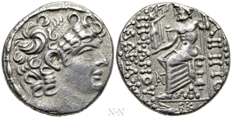 SELEUCIS & PIERIA. Antioch (47/6-14/3 BC). Tetradrachm. Posthumous Philip I Phil...