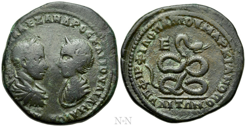 MOESIA INFERIOR. Marcianopolis. Severus Alexander, with Julia Maesa (222-235). A...