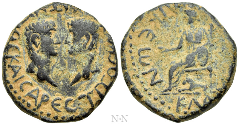 LYCAONIA. Laodicea Catacecaumene (as Claudiolaodicea Combusta). Titus and Domiti...