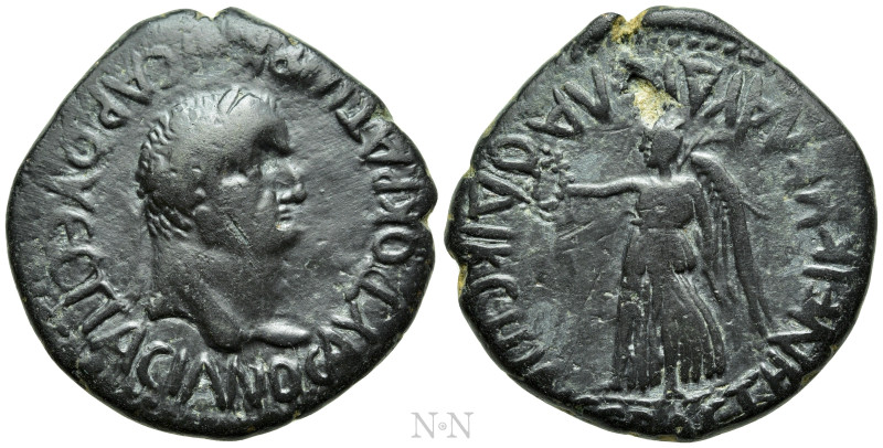 LYCAONIA. Laodicea Combusta. Vespasian (69-79). Ae. 

Obv: AYTOKPATωP KAICAP O...