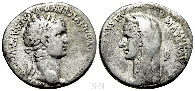 CAPPADOCIA. Caesarea. Nero, with Agrippina II (54-68). Drachm. 

Obv: NERO CLA...