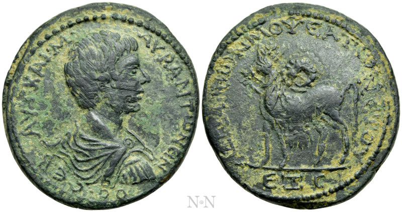 CILICIA. Mopsus. Caracalla (193-211). Ae. Dated CY 265 (AD 198). 

Obv: AVT KA...