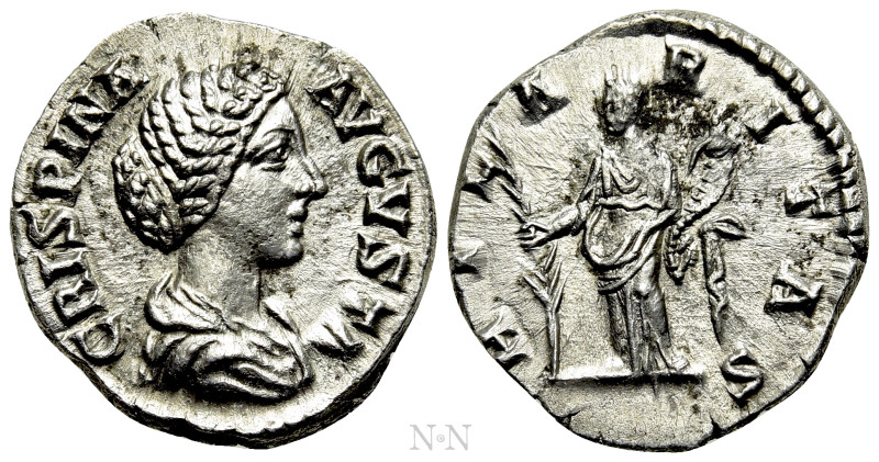 CRISPINA (Augusta, 178-182). Denarius. Rome. 

Obv: CRISPINA AVGVSTA. 
Draped...