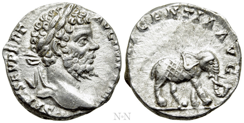 SEPTIMIUS SEVERUS (193-211). Denarius. Rome. 

Obv: L SEPT SEV PERT AVG IMP VI...