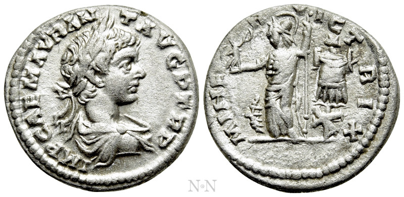 CARACALLA (198-217). Denarius. Laodicea ad Mare. 

Obv: IMP CAE M AVR ANT AVG ...